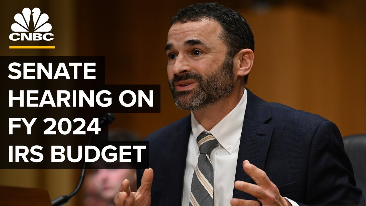 The Senate Finance Committee holds a hearing on the IRS's 2024 fiscal