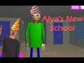 Alya's new school - Baldi's basics mod
