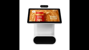 15.6 Inch Self service touch screen kiosk with POS system,Printer,Scanner,Camera,card reader