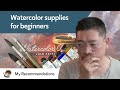 Watercolor supplies for beginners  my recommendations