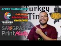 Using PrintMate By Sawgrass To Design And Sublimate An Apron | Heat Transfer Warehouse Challenge