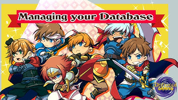 RPG Maker Festival 2022 Stream: Managing Your Database with Driftwood Gaming