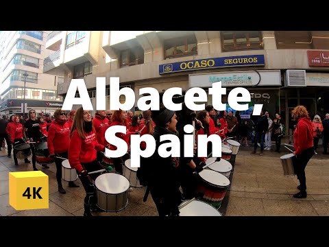 Walking in Albacete, February 2023, Part1 (Winter in Spain)