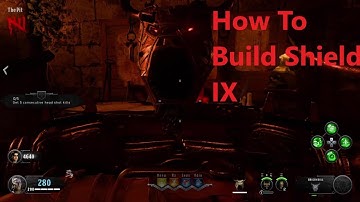 HOW TO BUILD THE BRAZEN BULL SHIELD ON IX (ALL PART LOCATIONS) Black Ops 4 Zombie Tutorial