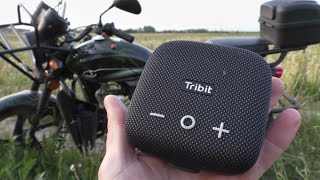 Bluetooth-колонка Tribit МОЖНО КРЕПИТЬ НА МОТОЦИКЛ! ЗВУК 90 дБ,  IP67 Работает и как POWER BANK