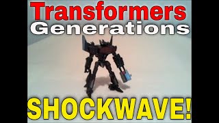 Transformers Generations Fall of Cybertron Shockwave - GotBot True Review NUMBER 104
