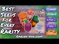 Best Seeds for every rarity in GARDEN HORIZONS