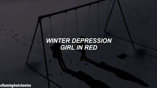 Winter Depression- girl in red (sub español)