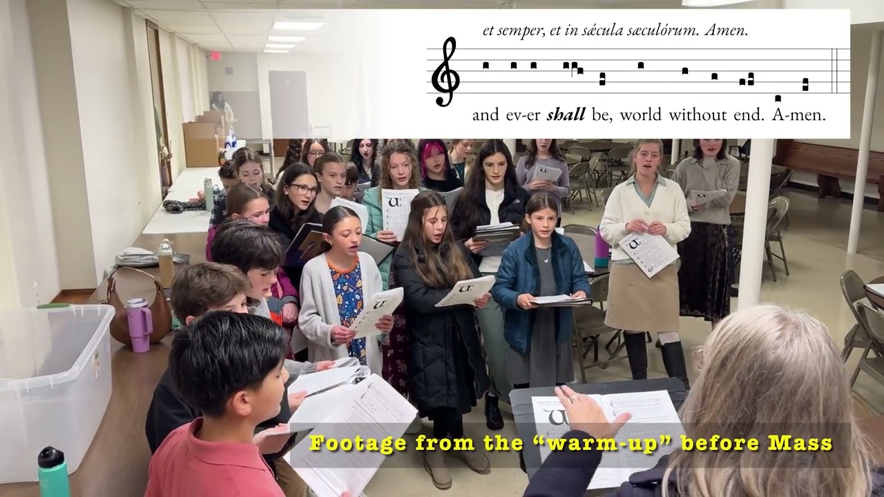 Live Rec. — “Introit • 1st Sunday of Advent” (Children’s Choir)