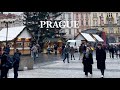 Prague, Czech Republic 🇨🇿 4K HDR Christmas Walking Tour