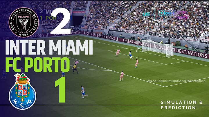 Inter Miami 2-1 Porto Highlights Mundial de Clubes 2025 Simulación/Recreación