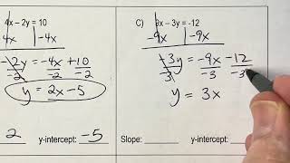 Alg 1-5A: Literal Equations Part II