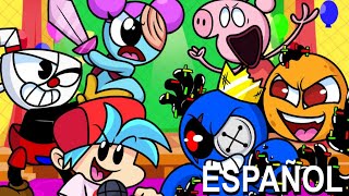 Sliced Rainbow Friends Pero Cantan Todos Friday Night Funkin En Español