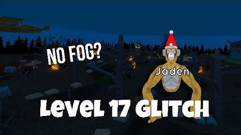 How To REMOVE The FOG In Big Scary Level 17