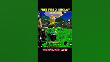 FREE FIRE X SHOLAY BEST CRAFTLAND MAP CODE #ffmxsholay #shortsfeed