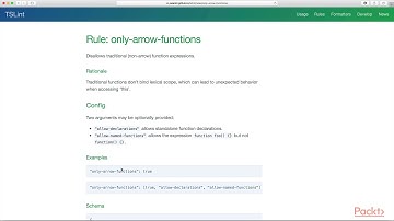 Mastering TypeScript Programming Techniques: Setting Up TSLint| packtpub.com