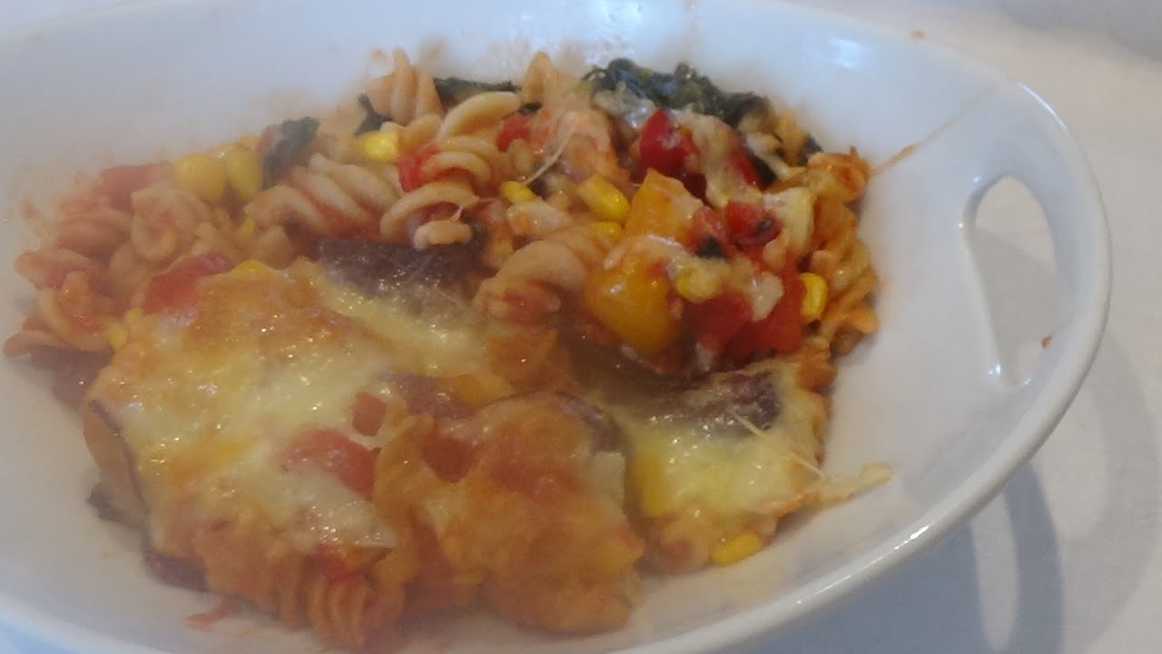 28 Meals for £20 Book3 Week 1 -Roasted Vegetable Pasta Bake - YouTube
