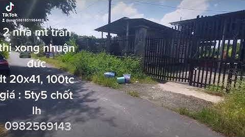 2 căn nhà mặt tiền trần thị xong xã nhuận đức củ chi