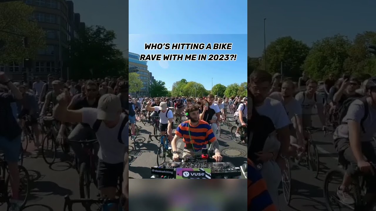 ⁣Who’s Hitting A Bike Rave In 2023?! #bikelife #dnb #viral #fyp #travel #domwhiting #busdriver