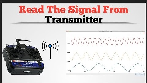 Reading PWM signal from rc receiver using arduino | Reading signal from transmitter using arduino
