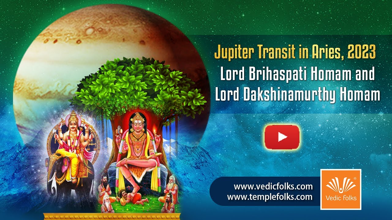 Jupiter Transit 2023 Ritual for Aries|Lord Brihaspati Homam|Lord ...