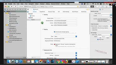 02 成为开发者、Xcode 自动管理证书文件、配置uuid、把Flutter运行在真实Ios设备上9分44秒