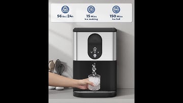 Unveiling the Kndko Self-Dispensing Countertop Nugget Ice Maker #video #electronic #homeappliances