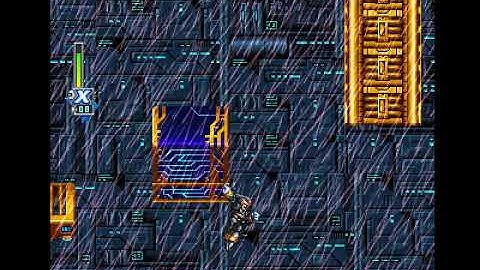 [Rockman X6]Shadow armor, Secret Lab 2, Windy and  rainy section, No parts