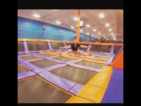 Sky Zone Whitby Review Trampoline Park Youtube