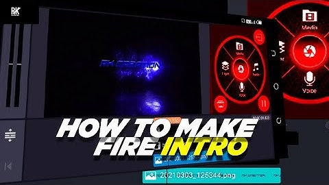 How to make Cinematic fire INTRO  in KINEMASTER // KINEMASTER  tutorial 🔥🔥