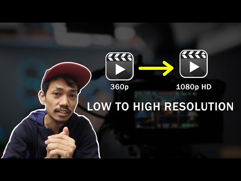 Cara Tukar Video Kualiti Rendah ke 1080p HD! (Convert)