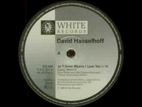 David Hasselhoff - Je T'aime Means I Love You