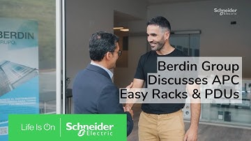 Jon Robles of Berdin Group, discusses APC Easy Rack & PDUs solution