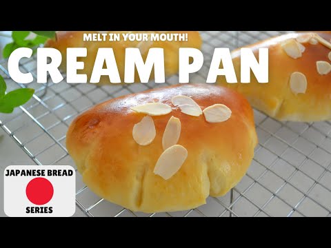 HOW TO MAKE CREAM PAN | The Best Japanese sweet bread (EP266)