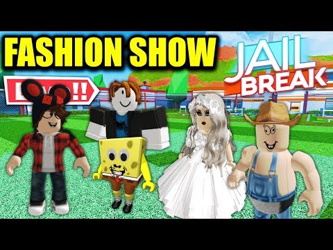 Jailbreak FASHION SHOW LIVE.. (Winner Gets Robux Codes) | Roblox Jailbreak New Update - Jailbreak FASHION SHOW LIVE.. (Winner Gets Robux Codes) | Roblox Jailbreak New Update
