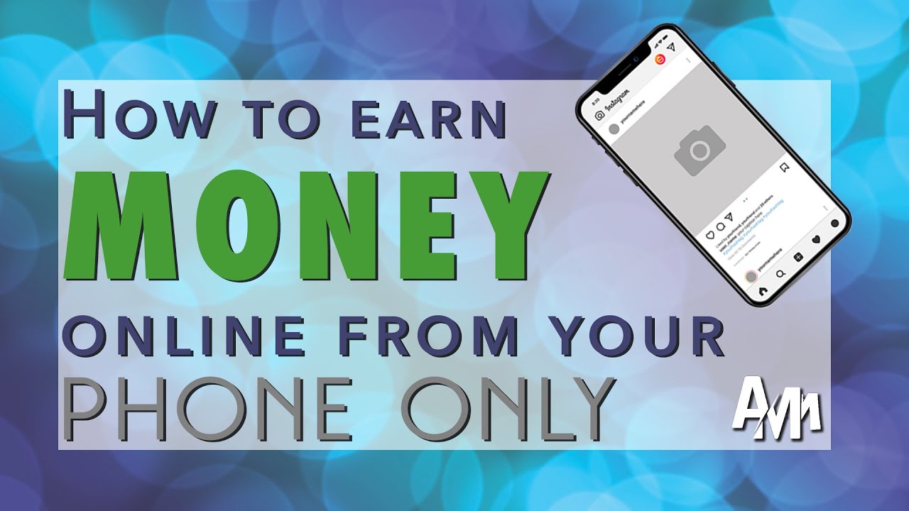 how can i make money online with my phone website