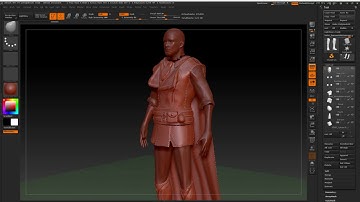 ZBrush Character Design Modelling Process Part 7