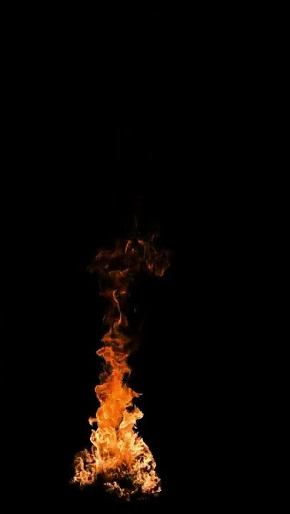Fire and Flame Overlay 40 - Royalty Free Green Screen Footage - Real Flames