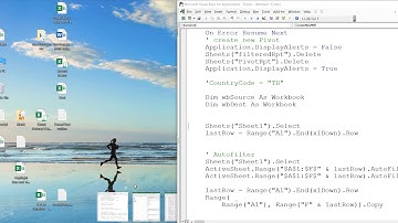 vba   Copy Filtered data to a New Workbook according to a List of country code