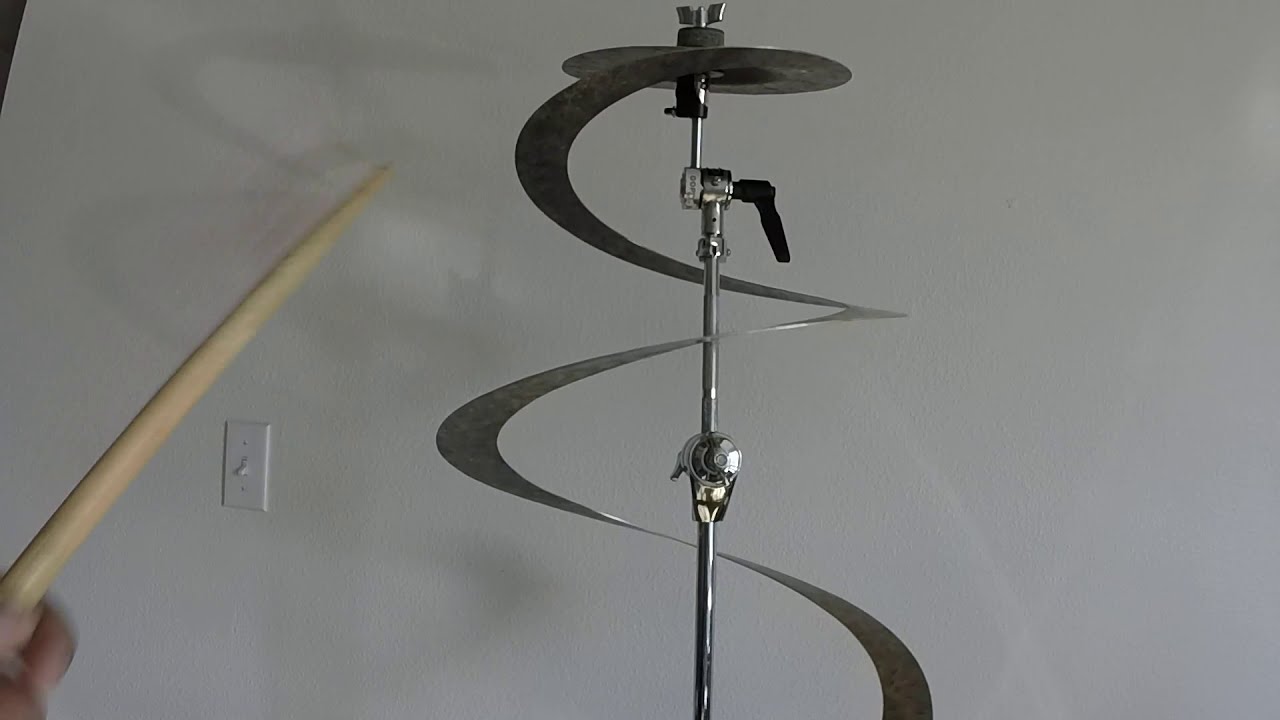 20" B20 Spiral Hand Hammered Raw Cymbal YouTube