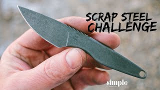 Making a Knife in 2 hours, 7 minutes