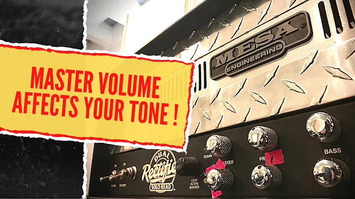 MESA BOOGIE Dual Rectifier : How Does the Master Volume Affect the Tone ?