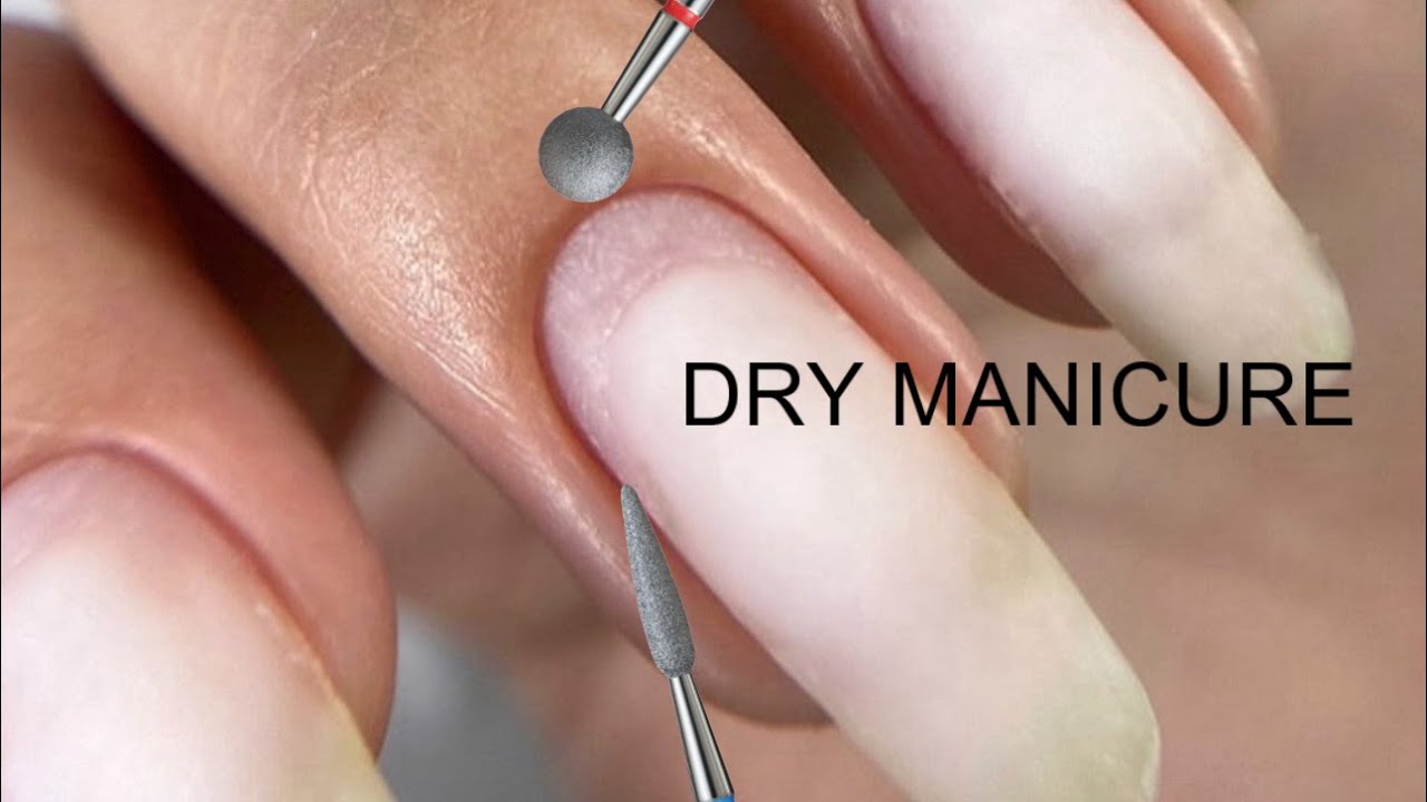 Dry Manicure con punte fresa Tutorial | RIMOZIONE CUTICOLE CON PUNTA FRESA