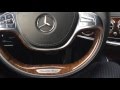 New Mercedes Benz S Class showing off its new distronic