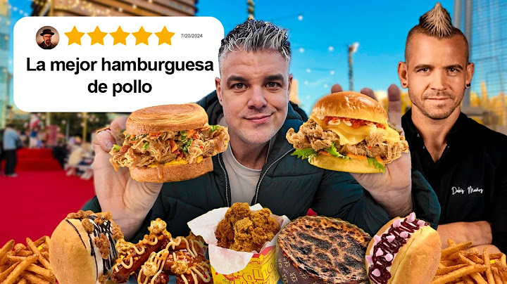 TRYING THE ENTIRE DABIZ MUÑOZ MENU *THE MOST EXPENSIVE BURGERS OF MY LIFE*