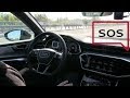 Audi: Emergency Assist (Audi A6, A7, A8, Q8) - real-life test :: [1001cars]