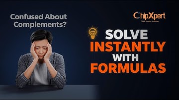 Stop met verwarren! Leer complementen met behulp van eenvoudige formules #chipxpert #vlsitraining...