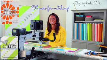 Machine Quilting a Faux Scalloped Border by Natalia Bonner