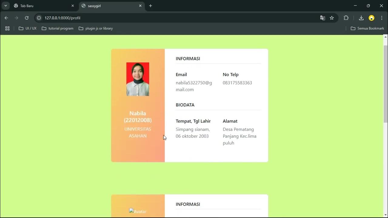 Video pembuatan website Phyton django dan pembuatan Bts - YouTube