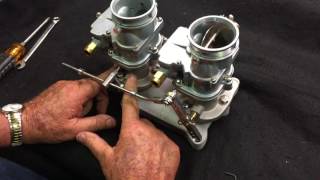 CHARLIE PRICE VINTAGE SPEED 2x2 PROGRESSIVE LINKAGE ON STROMBERG 97 CARBS